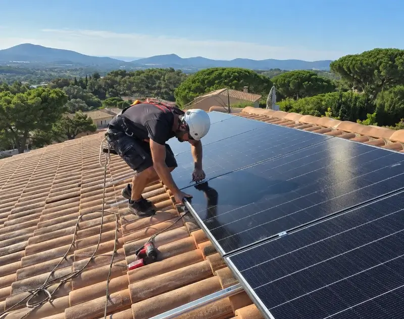 Installateur panneaux solaires Saint-Allouestre — pose photovoltaïque sur toiture